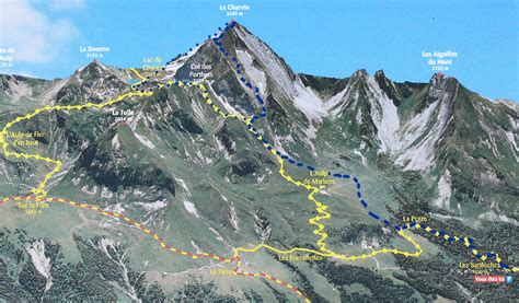 Le Mont Charvin M Randonn E P Destre Massif Des Aravis