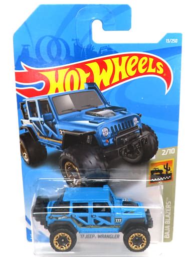 駿河屋 JEEP WRANGLER ブルーブラック Hot Wheels BAJA BLAZERS FYB ホットウィールhotwheels