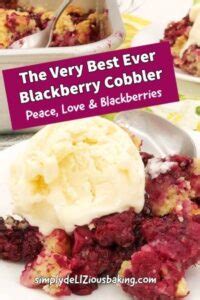 Old Fashioned Blackberry Cobbler Daddys Favorite