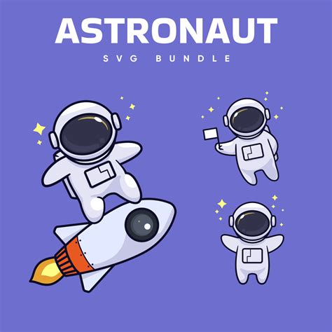 Astronauts Svg Astronaut Svg Star Svg Nasa Galaxy Svg Ai Pdf