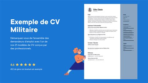 Exemple De Cv Pour Militaire Et Guide De R Daction Cvapp Fr