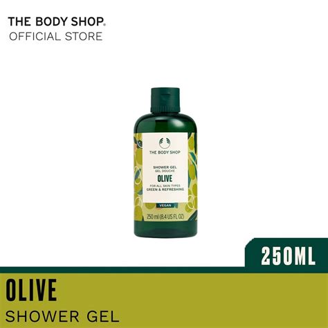 The Body Shop Olive Shower Gel 250ML Shopee Singapore