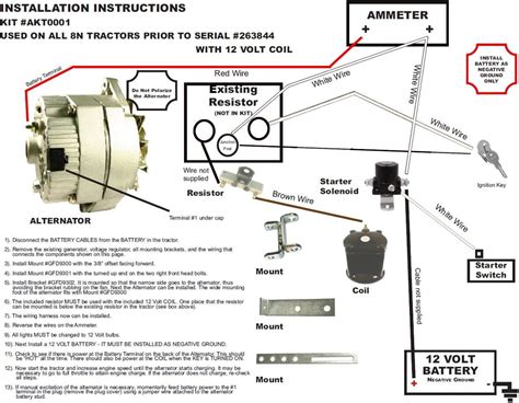 Ford 8n 12 Volt Conversion Side Mount Distributor Wiring Diagram Wiring Diagram