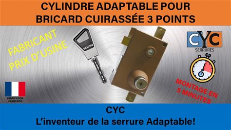 Tuto Cl Bricard Cuirass Serrure Changer Remplacer Par Un Cylindre