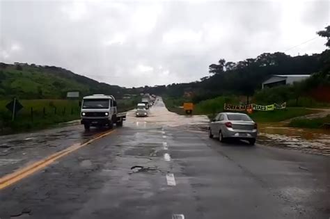 Chuva Provoca Interdição Em Sete Pontos Das Rodovias Em Minas Saiba