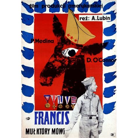 Francis the Talking Mule, Polish Movie Poster