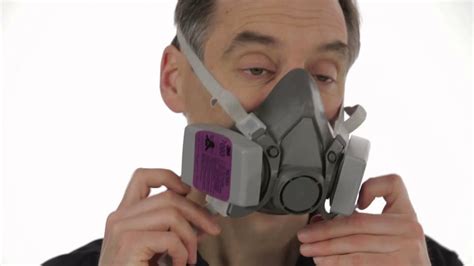 3m™ Half Facepiece Respirator 6000 Series Training Video Chapter 7 User Seal Check Youtube