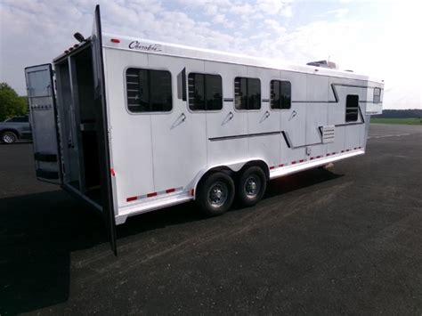 USED Cherokee Horse Trailer with Living Quarters for Sale - Horse ...