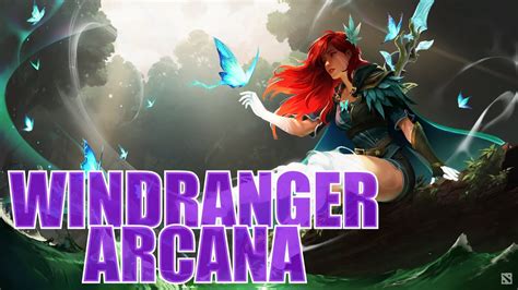 Windranger Arcana Compass Of The Rising Gale Youtube