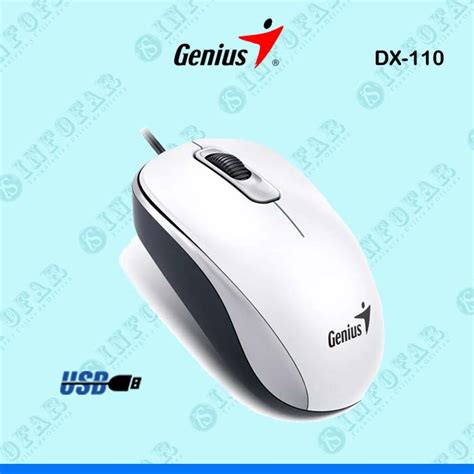 Mouse Genius Dx Blanco Infofar System