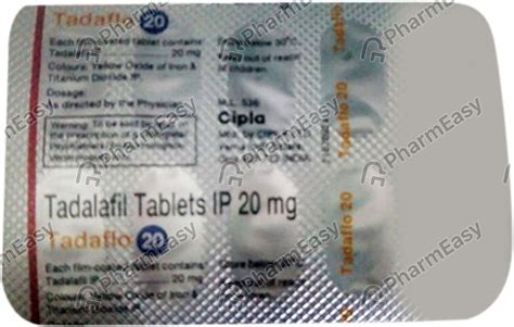 Tadaflo 20 Mg Tablet 10 Uses Side Effects Price And Dosage Pharmeasy