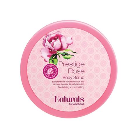 Watsons Naturals Prestige Rose Body Scrub 200 G Kegunaan Efek