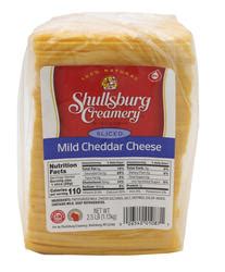 Shullsburg Creamery Sliced Mild Cheddar 2 5 At Menards