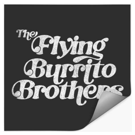 Flying Burrito Brothers // Retro Faded Style Fan Art Design - Gram ...