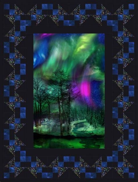 Norther Nights Chain Of Geese Northern Lights Quilts Northern Lights