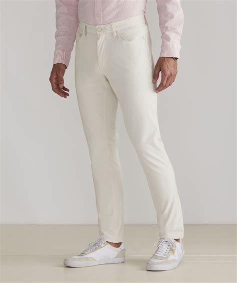 Shop Lightweight On The Go Canvas 5 Pocket Pants At Vineyard Vines