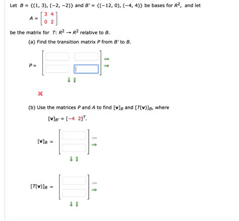 Solved Let B 1 3 2 2 And B 12 0