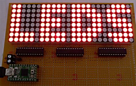 16x32 Led Matrix Display Module With Arduino 49 Off