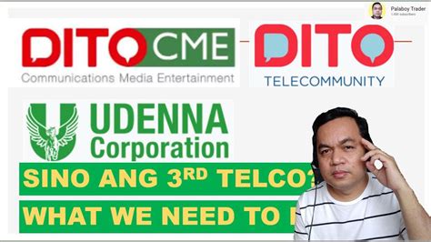 DITO CME HOLDINGS UDENNA CORPORATION DITO TELECOMMUNITY WHAT WE NEED