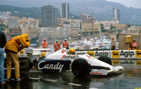 Ayrton Senna Toleman Hart TG184 1984 Monaco GP Monte Carlo Ayrton