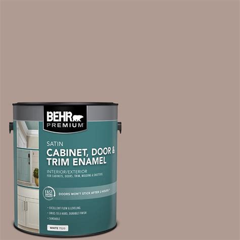 Behr Premium Gal N Coffee With Cream Satin Enamel Interior