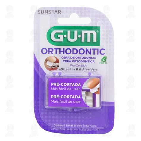 Cera De Ortodoncia Gum Orthodontic Menta Pzas