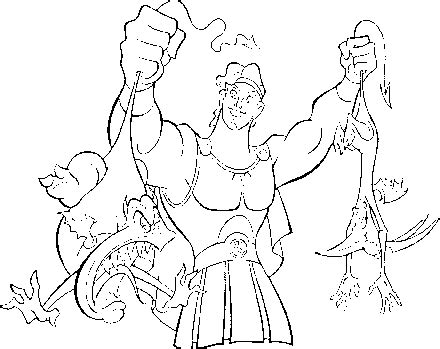 Coloriage Hercule Gratuit H Ros