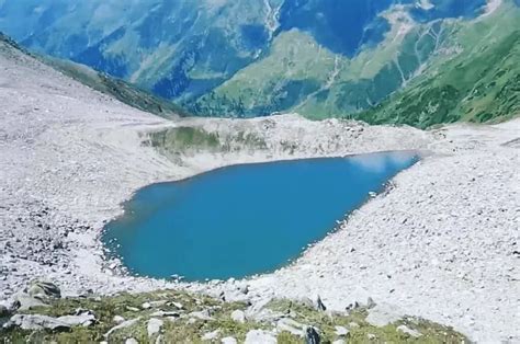 Ansoo Lake A Tear Drop In The Lap Of Mountains