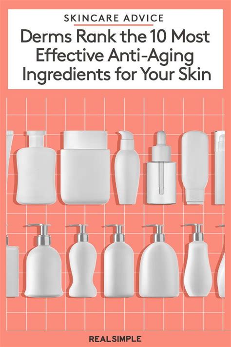 10 Best Anti Aging Ingredients According To Dermatologists Artofit