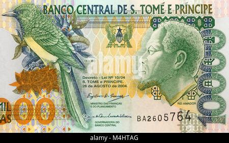 St Thomas And Prince Ten Thousand Dobras Bank Note S O Tom And