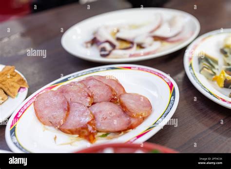 Dishes of Taiwanese street food Stock Photo - Alamy