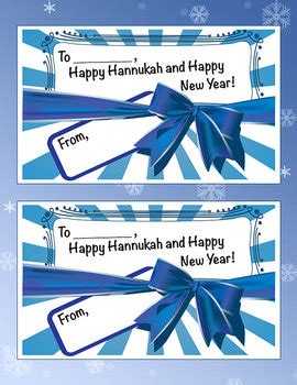 Christmas Hanukkah Holiday Cards by Smiling Eileen | TPT