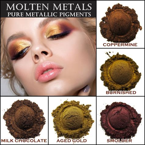 Molten Metals- Metallic Pigment Collection – MBA Cosmetics