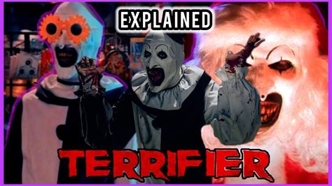 ALL Of The TERRIFIER Movies EXPLAINED All Hallows Eve Terrifier 2