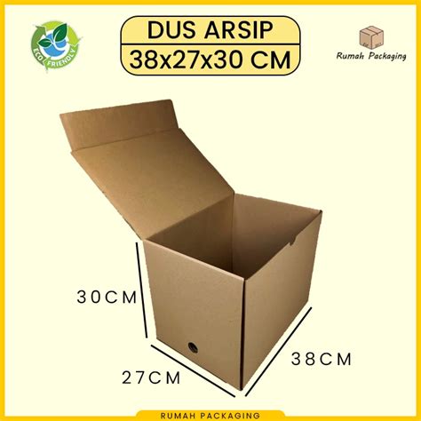 Jual Kardus Arsip Box File Kotak Arsip Uk 38x27x30 CM Shopee