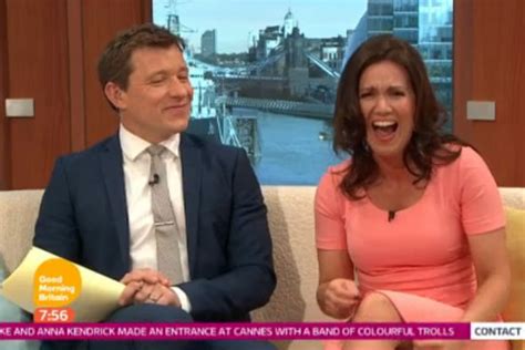 Susanna Reid Mortified As Ben Shephard Hints She S Seen His Naked Body