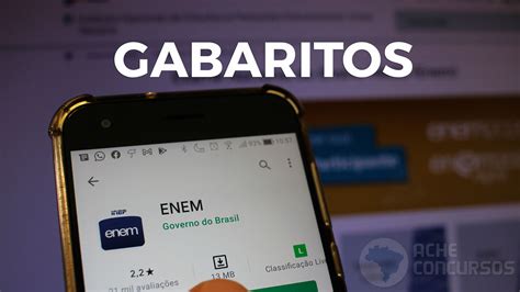 Gabarito Do Enem Veja Quando Sai E Como Consultar