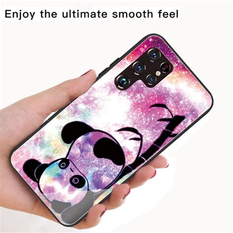 Coque Samsung Galaxy S22 Ultra 5g Verre Trempé Panda Et Bambou Ma Coque