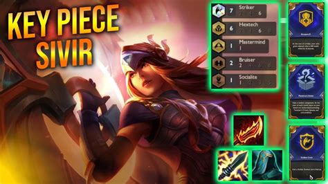 Sivir The Key Piece Tft Teamfight Tactics Set Neon Nights