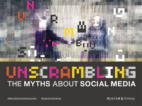 Unscrambling The Myths About Social Media Presentation Presentational Ly