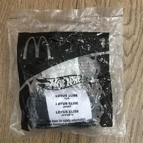 McDonald S 2004 Happy Meal Hot Wheels Lotus Elise With Sticker Shopee Malaysia