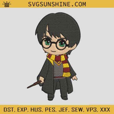 Harry Potter Embroidery Designs, Harry Potter Embroidery