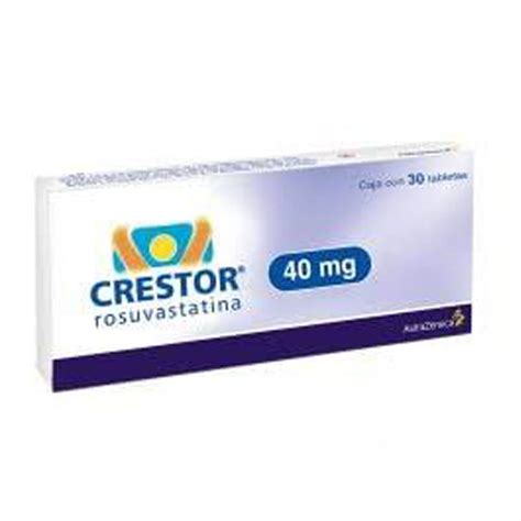 Crestor 40mg 30 Tabletas