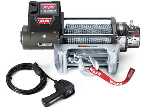 Warn Xd 9000lb Winch W Steel Cable 28500 Realtruck