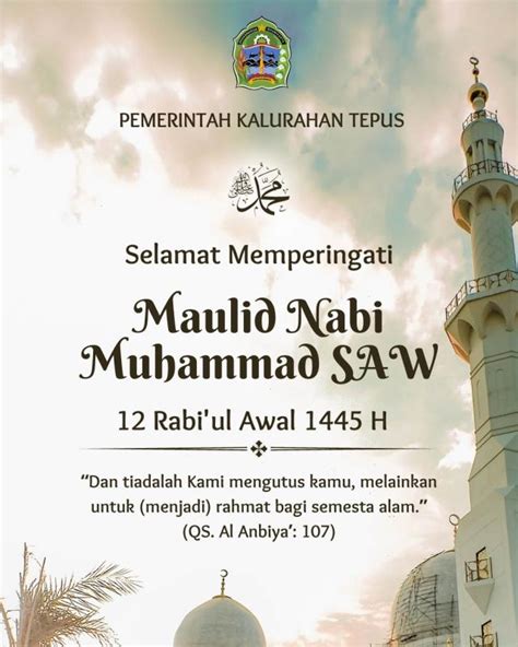 Selamat Memperingati Maulid Nabi Muhammad Saw Hijriah