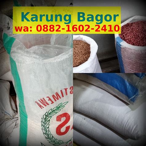 ukuran karung beras  kg oioio wa pabrik karung bagor