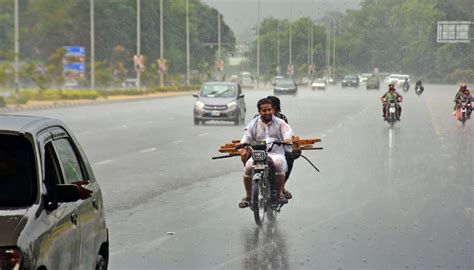 Heavy Rains Disrupt Life In Rawalpindi Islamabad