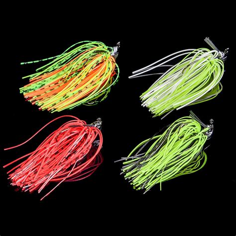 LEO 7g 10g Lifelike Fishing Buzz Bait Spinnerbait Lure With Jig Head