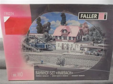 FALLER SPUR H0 190274 Bausatz Bahnhof Set Marbach Ungebaut In OVP EUR