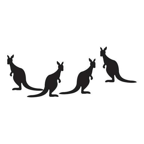 kangaroo Logo Template vector illustration design 13926326 Vector Art ...